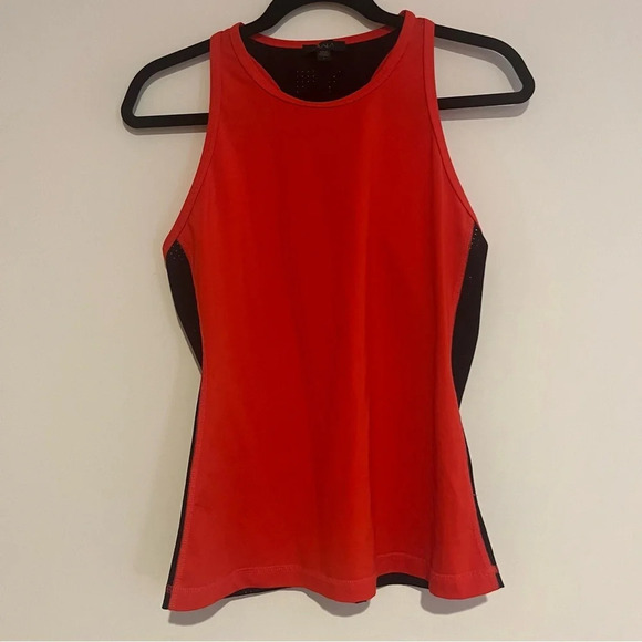 ALALA High Neck Mesh Raceback Atheleisure Workout Tank Top - Picture 3 of 9